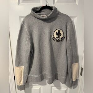 Moncler Graphic Crewneck — Authentic — Gray